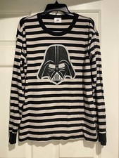 Hanna Andersson Star Wars Darth Pajama Top Men  s Large Organic Cotton B109