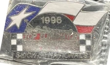 "VRHTF NHRA COOL "1996 SLICK 50 TOP ELIMINATOR CLUB"  1.5" X 1.5" HAT PIN