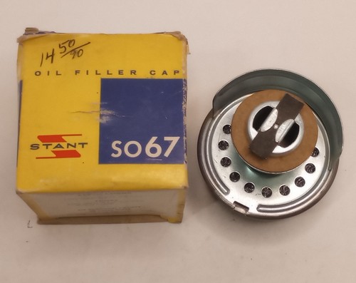 Stant SO-67 Oil Filler Cap 52-59 Ford 6 Cyl (See Descr for All Fitment) NOS - Picture 2 of 6