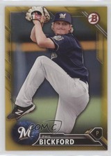 2016 Bowman Draft Top Prospects Gold 16/50 Phil Bickford #BD-189 t5p