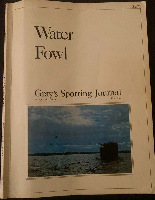 Grarys Sporting Journal. VINTAGE WATERFOWL ISSUE NOV 1977