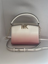 Michael Kors White/Pink Ombré Colorblock Sma...
