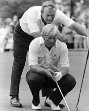 1971 Ryder Cup Jack Nicklaus And Arnold Palmer 4x6 PHOTO PRINT
