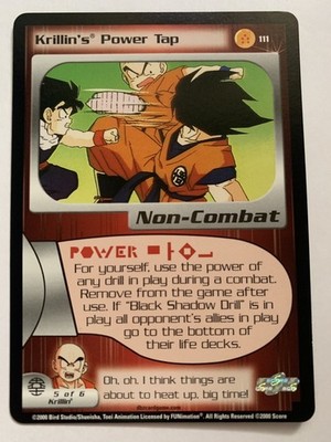 DBZ CCG Krillin s Power Tap Unlimited Frieza Saga DBZ SCORE