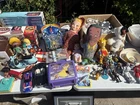 Vintage Mixed Toy Lot 1950-1990 Speedy Gonzalez Huckleberry Hound Power Ranger
