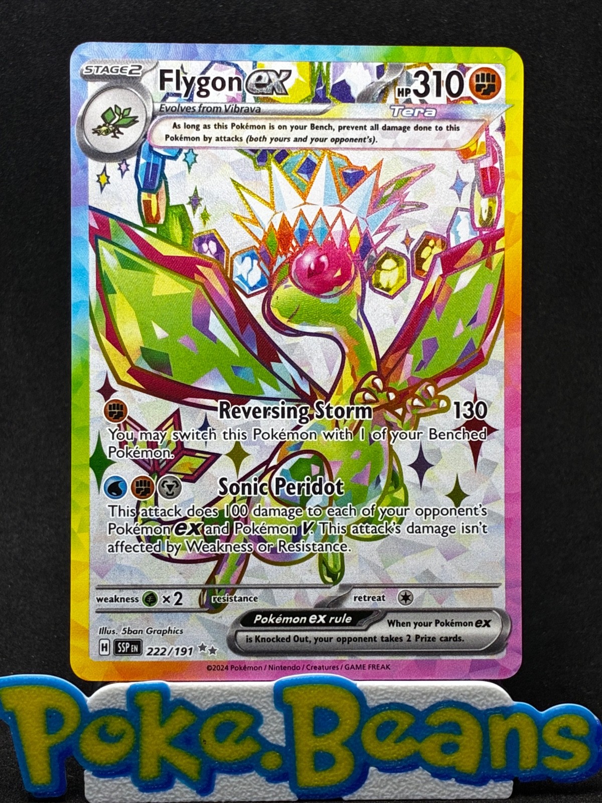 Flygon ex Surging Sparks Ultra Rare #222/191