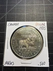 Canada Silver 1 Dollar 1985 Parks .500 Fine Proof