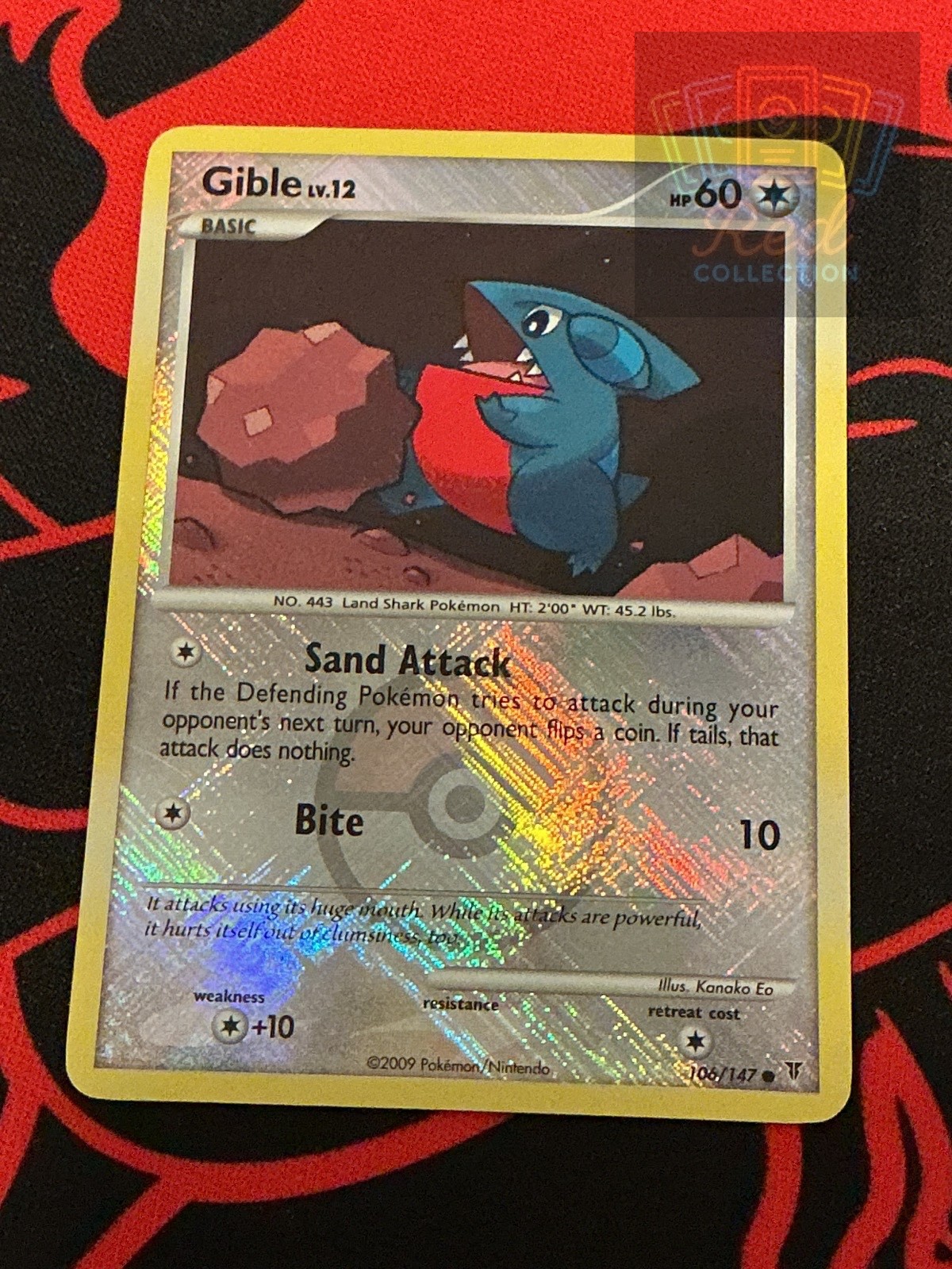 Gible (Championship Promo) 106/147 Holo League & Championship Cards Pokemon LP