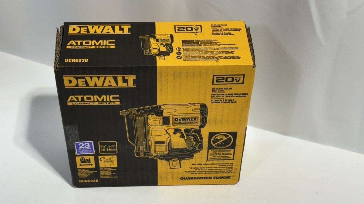 DEWALT Atomic Compact 20V MAX Brushless Cordless 23 Gauge Pin