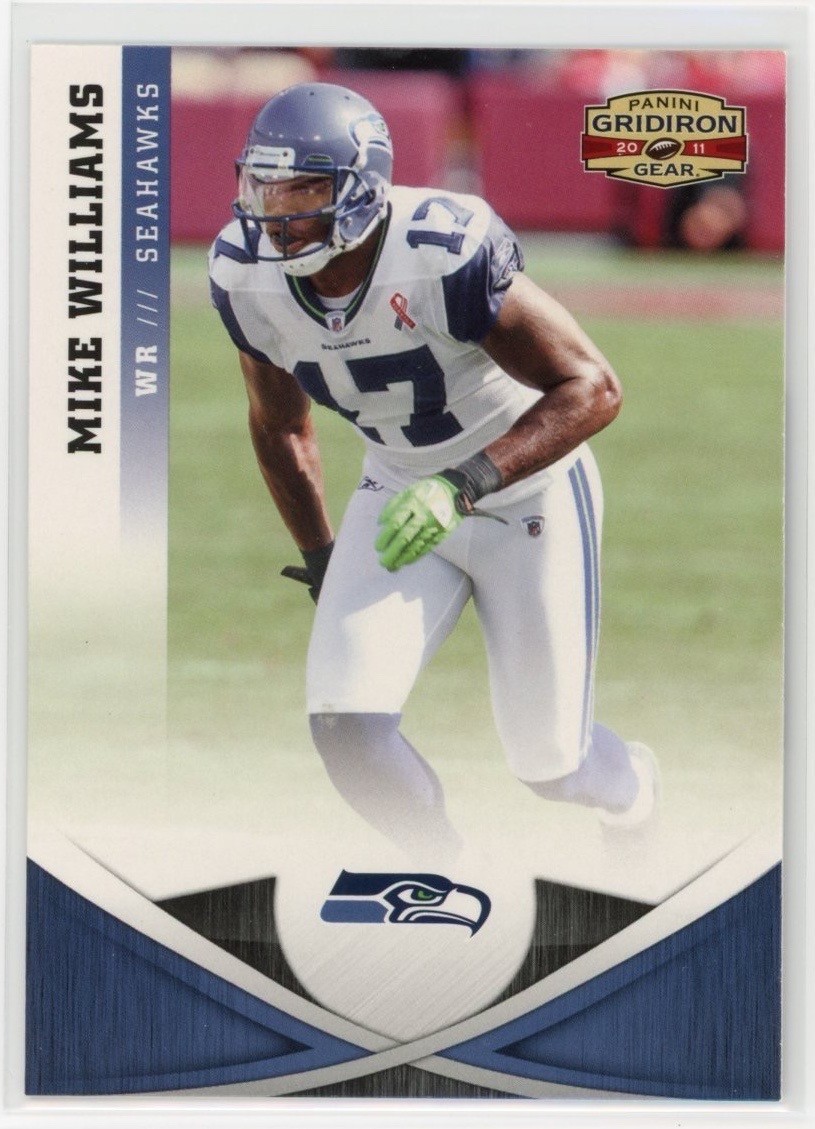 2011 Panini Gridiron Gear #127 Mike Williams Seattle Seahawks