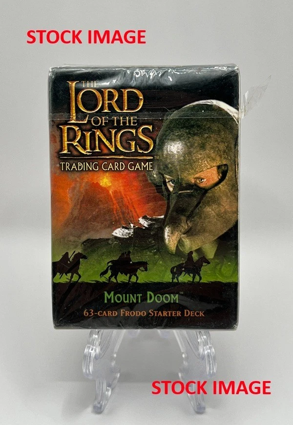 The Lord of the Rings TCG Sealed Collectible Card Game Decks