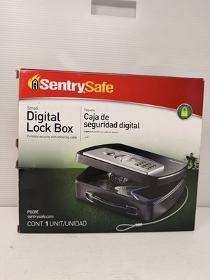 SentrySafe P00BE Digital Lock Box New in Box