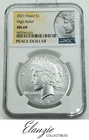 2021 Peace Silver Dollar High Relief NGC MS69