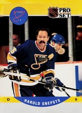 1990-91 Pro Set #527 Harold Snepsts