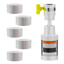 Wasserfilter Wasserhahn,Wasser Aufbereitung Trinkwasser, Mit 5 Stück Pp-Baumwoll