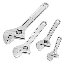 WORKPRO 4-piece Adjustable Wrench Set 6-inch,...