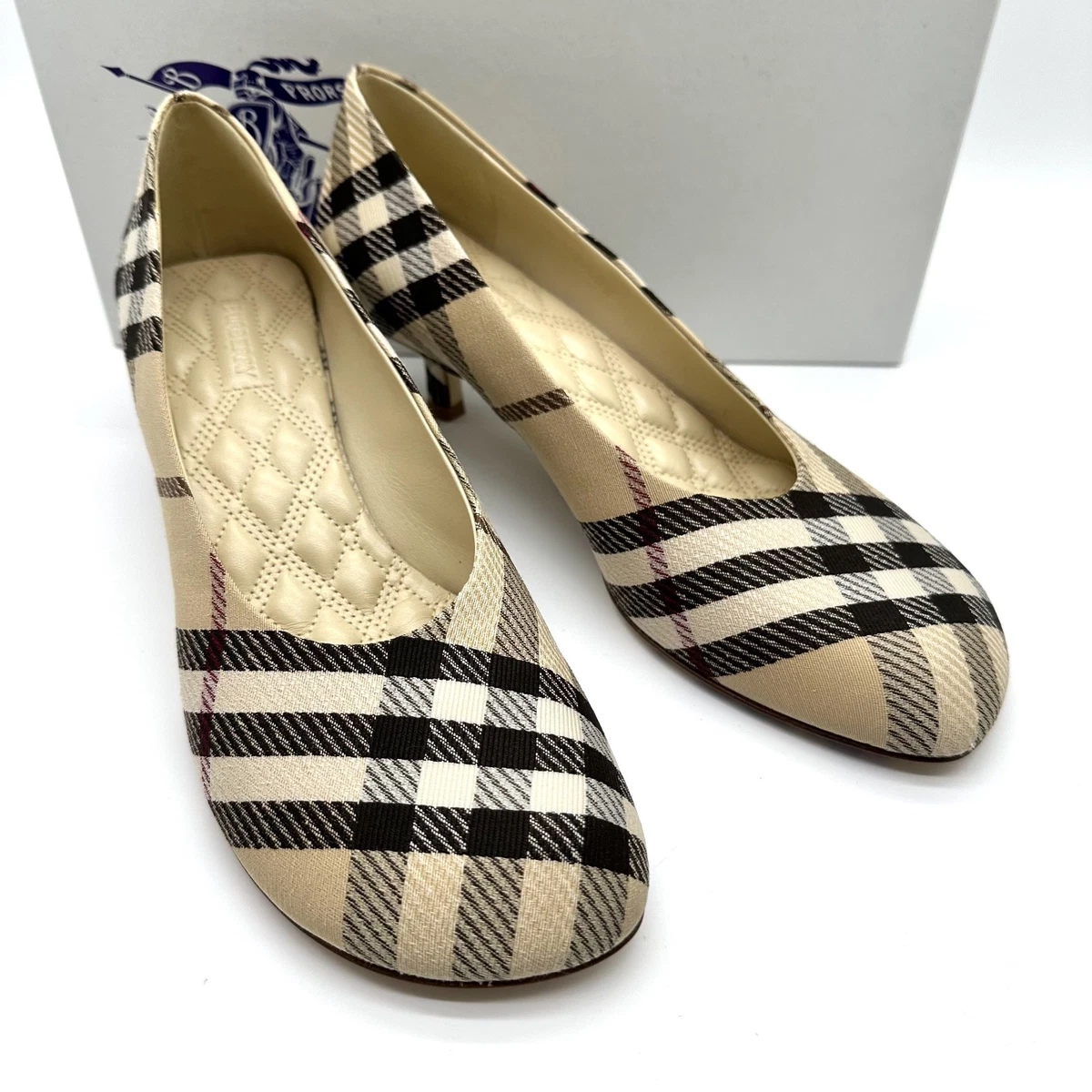 Burberry Women's Check Heels for sale | eBay