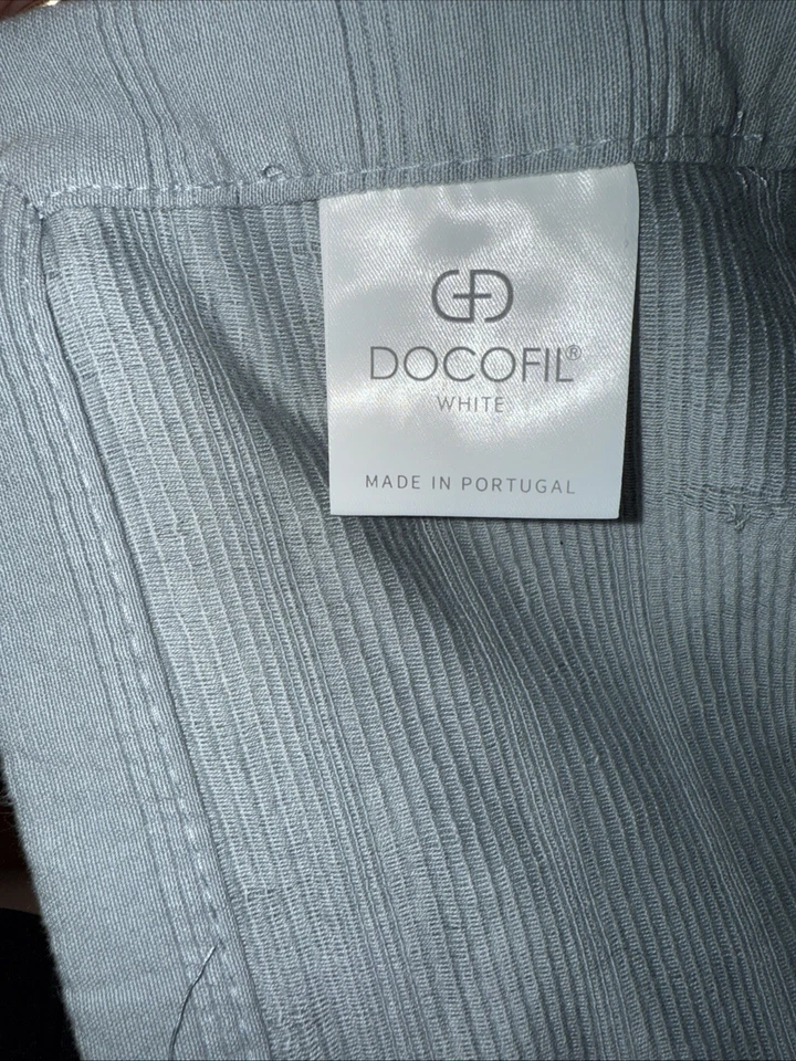 Colcha DOCOFIL PORTUGAL BLANCO Algodón MATELASSE Rayas KING COBERTOR AZUL BEBÉ Foto 3 de 4