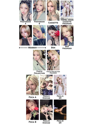 itzy - TUNNEL VISION Album genuine Official PHOTOCARD KPOP 있지