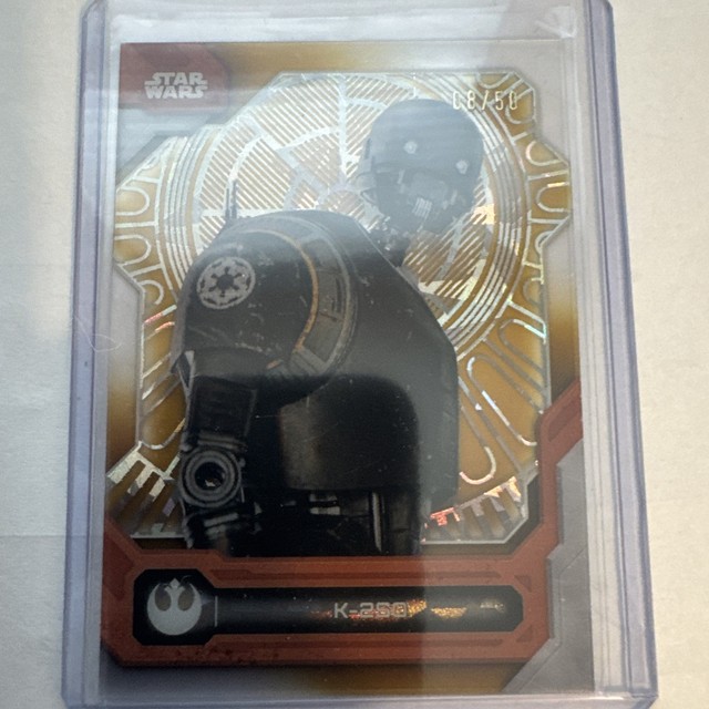 2024 Topps Star Wars High Tek K-2SO Throne Room Pattern /50