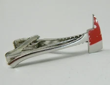Vintage HOOK-FAST Firemen's axe Tie Clip/Bar