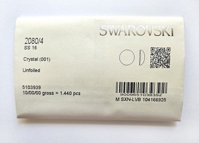 Swarovski Crystal Cabochons 5mm - Factory Pack