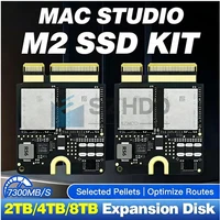For Apple MAC Studio M2 Max Ultra SSD 8TB (2x4TB) Expand Hard Drive Upgrade NEW