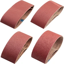 24 PCS 3x24 Sanding Belts, Sandpaper for 3 x 24 Inch Belt Sander,6 Each of 40 80