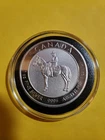 CANADA MOUNTIE -1oz FINE SILVER ROUND 999 IN CAPSULE