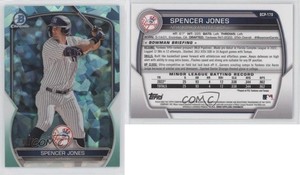 2023 Bowman Chrome Sapphire Edition Prospects Aqua /99 Spencer Jones #BCP-178