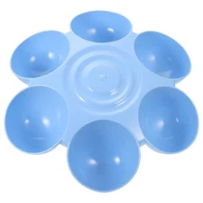 Cat Food Bowl with 6 Bowls - Pet Feeder for Kitten Puppy, Multi Cat Dishes, M...