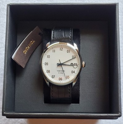 Tom Ford N 002 Automatic Watch 40mm Swiss made With Black