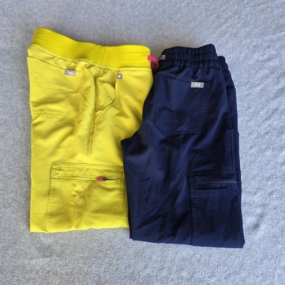 Figs Technical Collection Jogger Scub Pants XXS Womens Lot Of 2