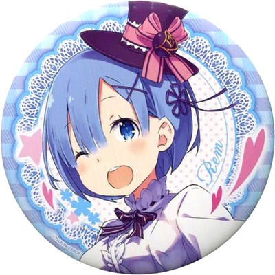 Rem Re: Zero Big Button with Stand Prize C-2 Rakuten Collection Birthd Japan ...