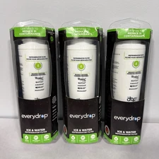 3 pack EveryDrop Ice/Water Refrigerator Filters EDR4RXD1 (equivalent to UKF8001)