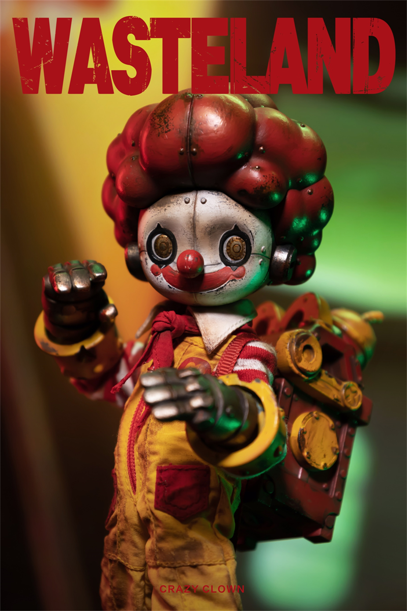 WeArtDoing Wasteland Crazy Clown Limited Collectible Action Figure