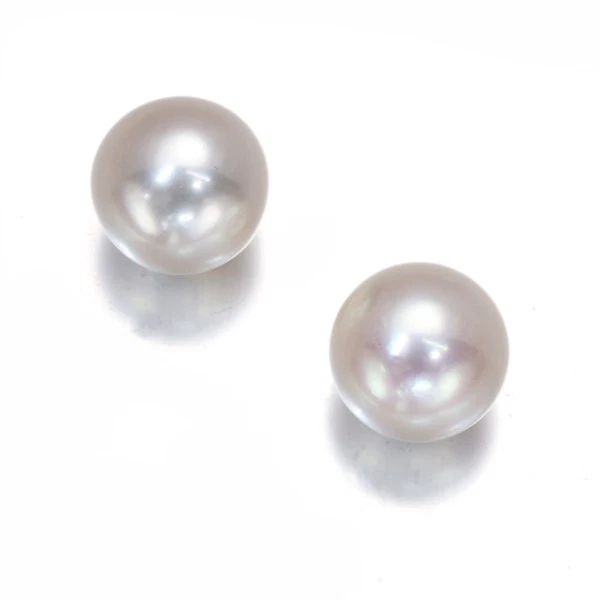 Auténtica Tiffany&Co. Pendientes Perla 7.2mm Solitario Oro Amarillo 18K 750  Foto 2 de 4