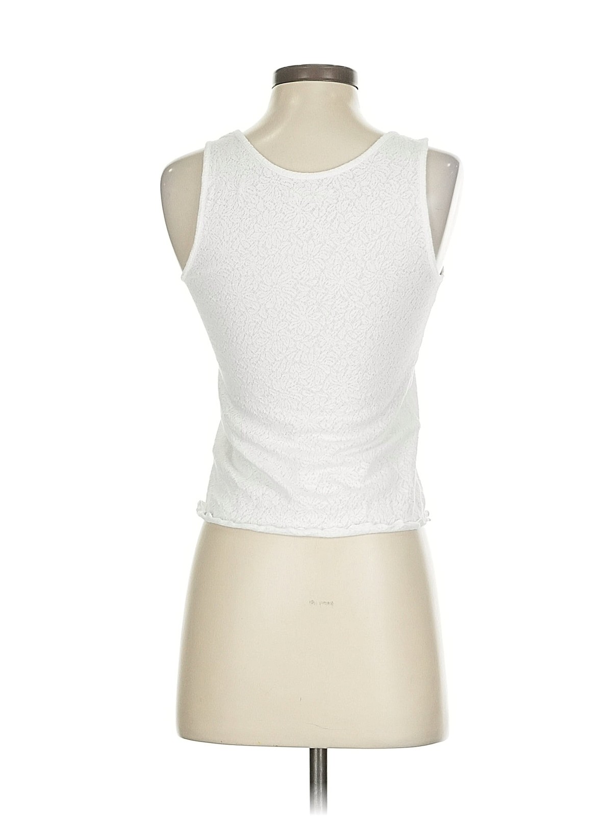 Madewell Women White Tank Top S - image 2