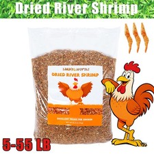 Dried River Shrimp High Protein Calcium All Natural Turtle Fish Chicken Treat