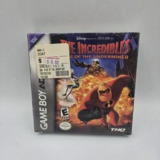 Incredibles Rise Of The Underminer - GBA Nintendo Game Boy Advance NEW SEALED
