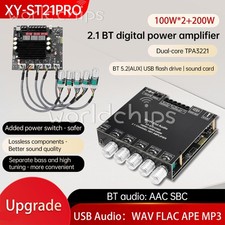 ST21PRO Bluetooth 5.2 Digital Amplifier Board 2.1 Channel 100W 2 200W Subwoofer