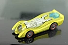1971 Jet Threat  YELLOW.  Very clean    Hot Wheels REDLINE