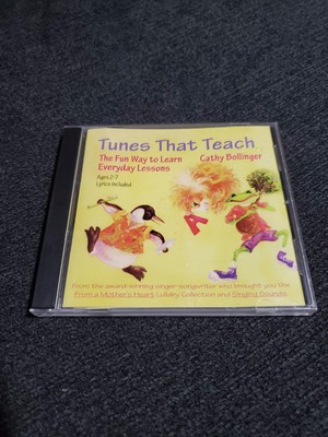 Tunes That Teach by Cathy Bollinger Childrens Songs 1994 Rivanna Music CD