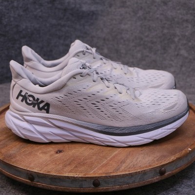 Hoka One One Clifton 8 Mens Size 12 D Lunar Rock Cloud Running Shoe 1119393 LRNC
