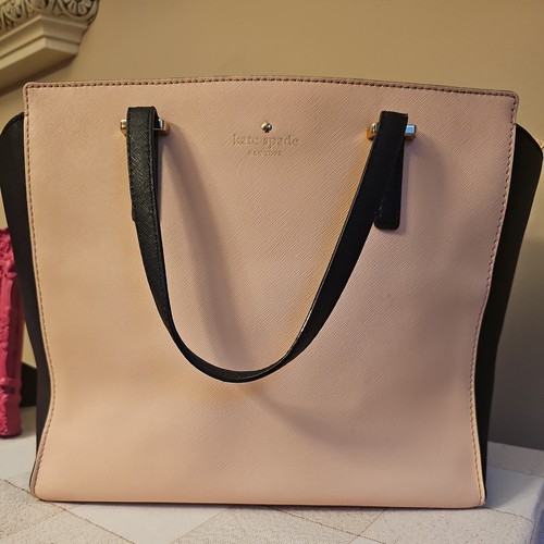 Kate Spade New York Cedar Street Hayden Large Pink Black Colorblock