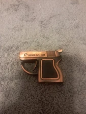 Vintage Unique Heollo 888 Gun Pistol Lighter
