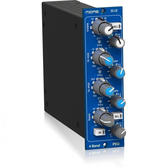 Midas PARAMETRIC EQUALIZER 512 V2 - Parametrischer Equalizer im 500 Format - Bild 3 von 4