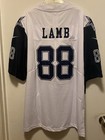 New Dallas Cowboys Football Jersey Mens Medium White CeeDee Lamb — photo 1