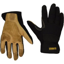 radians inc dpg212l Dewalt, Large, Performance Style Leather Driver Glove