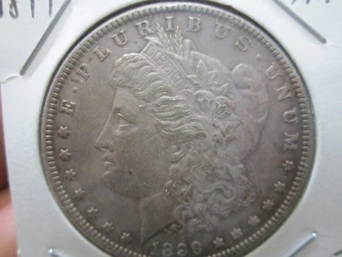 1899 US MORGAN SILVER DOLLAR IN EXTRA FINE CONDITION